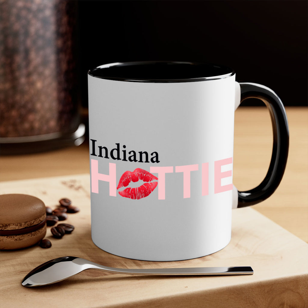 Indiana Hottie With Red Lips 14#- Hottie Collection-Mug / Coffee Cup