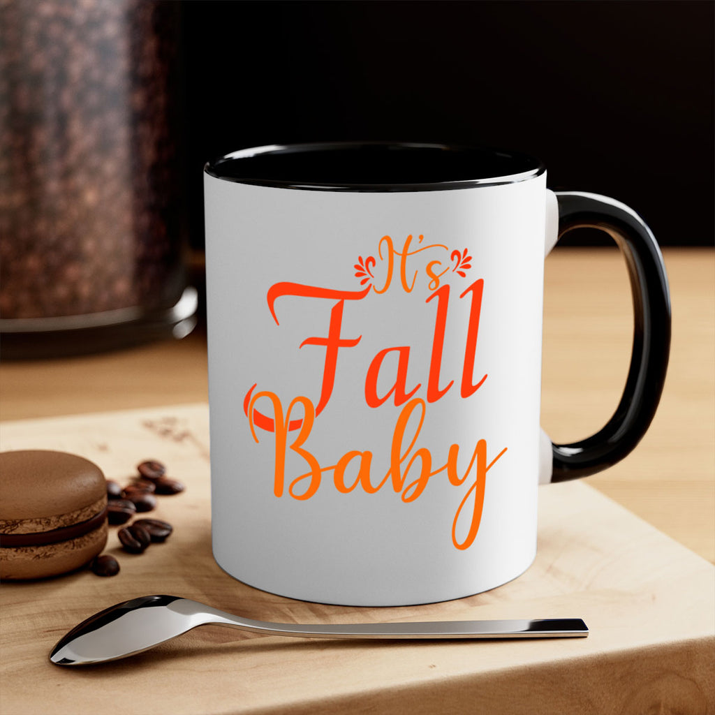 Its Fall Baby Design 374#- fall-Mug / Coffee Cup