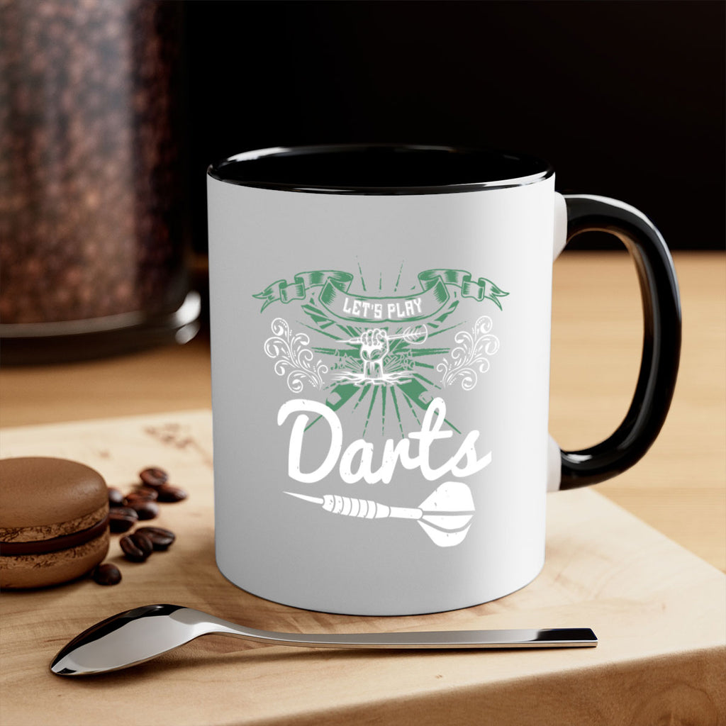 Lets play darts 1966#- darts-Mug / Coffee Cup