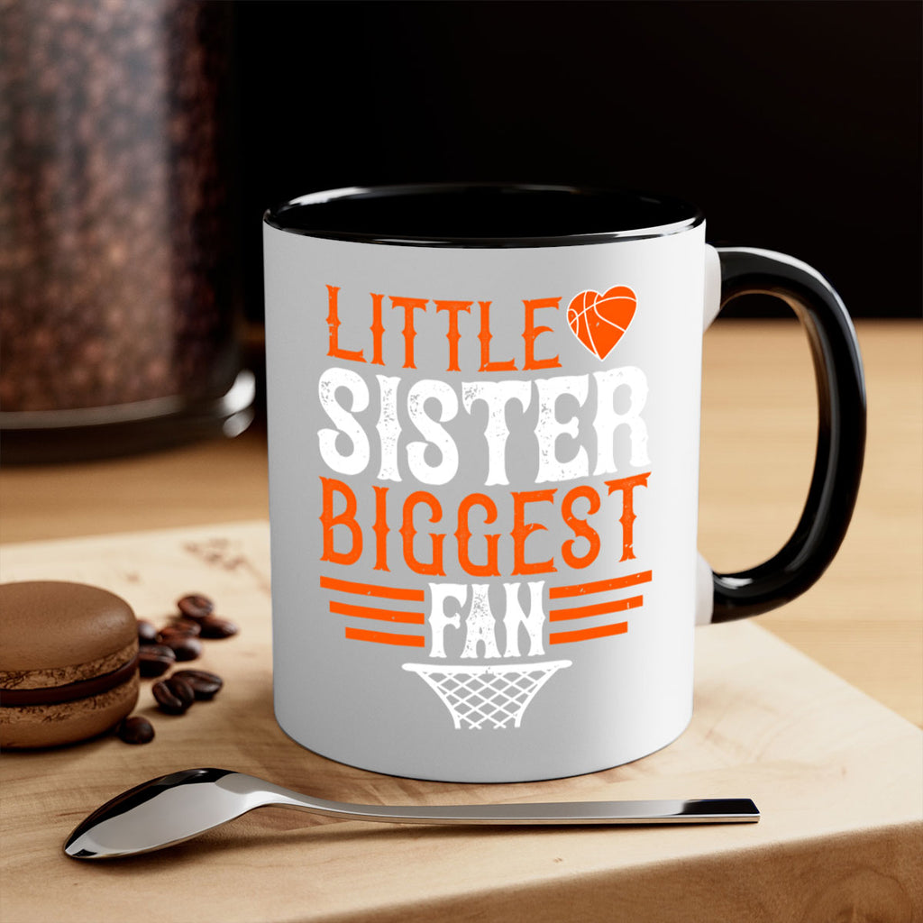 Little sister biggest fan 2003#- basketball-Mug / Coffee Cup