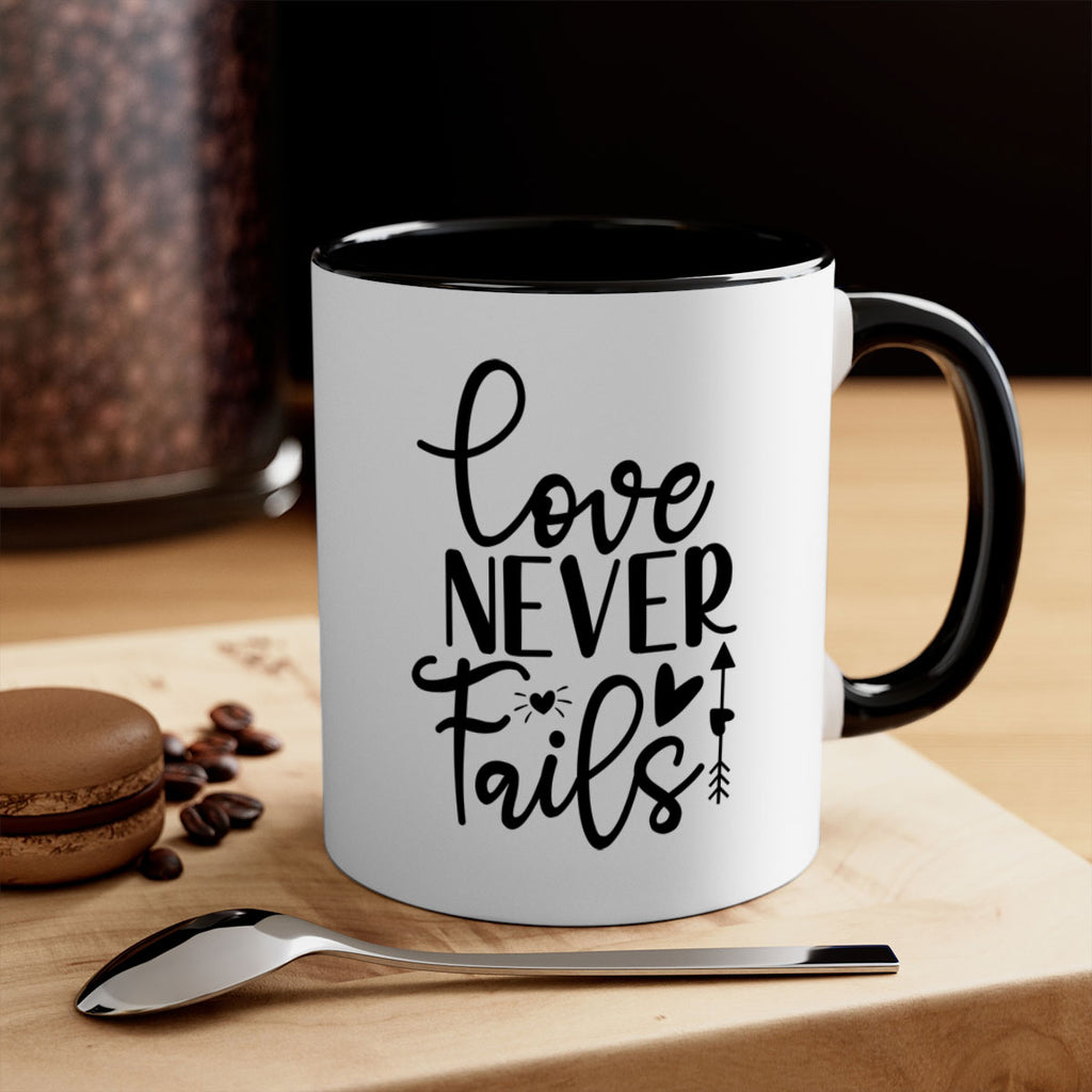 Love Never Fails 309#- winter-Mug / Coffee Cup