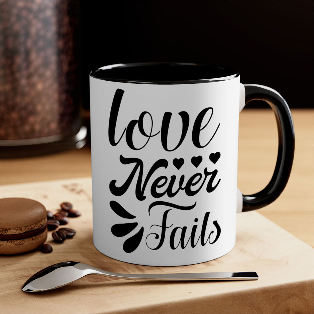 Love Never Fails 316#- winter-Mug / Coffee Cup
