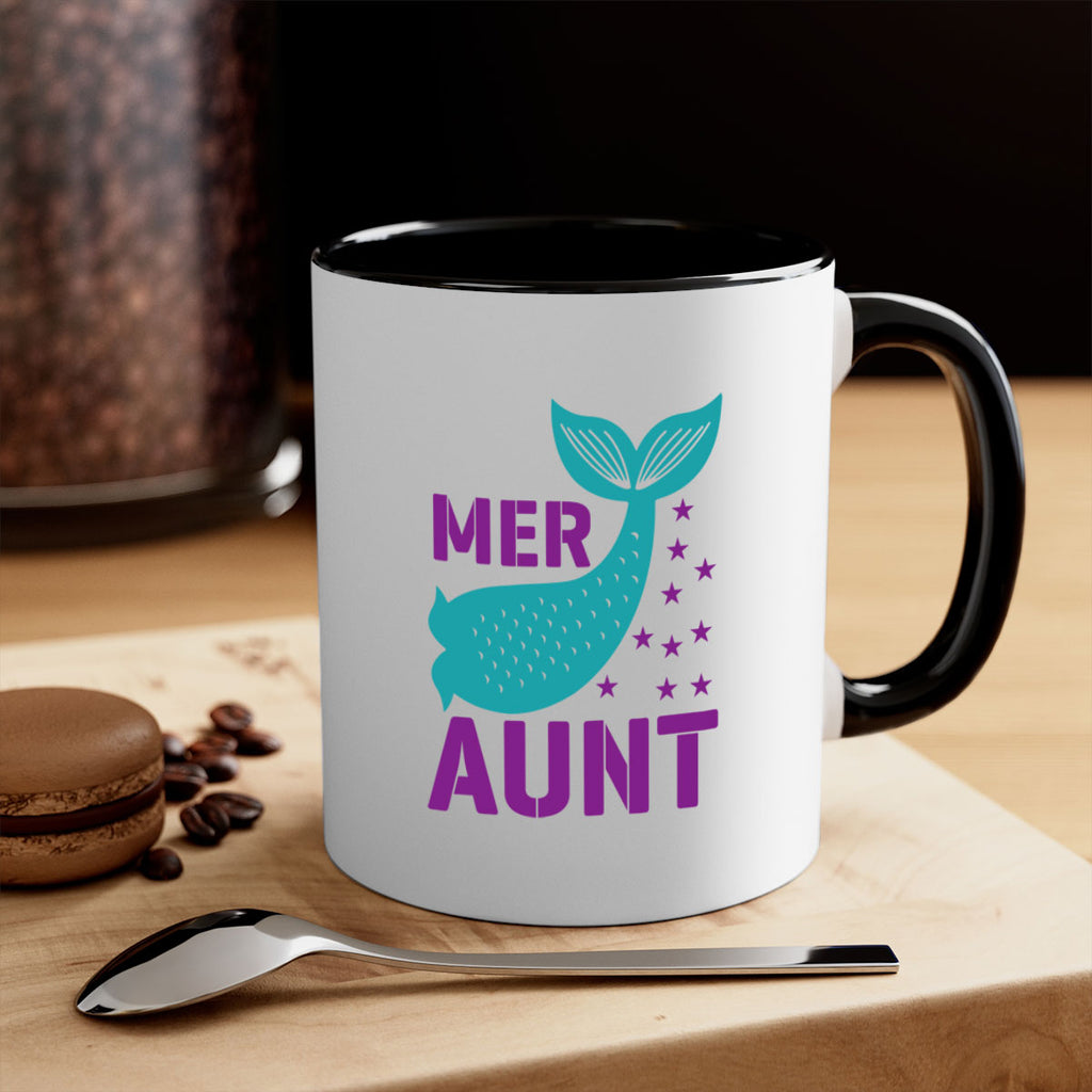 Mer Aunt 319#- mermaid-Mug / Coffee Cup