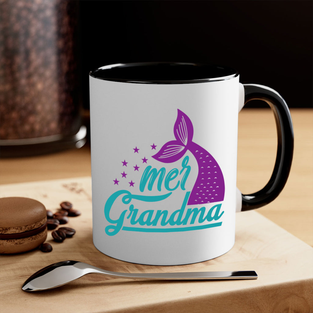 Mer Grandma 328#- mermaid-Mug / Coffee Cup