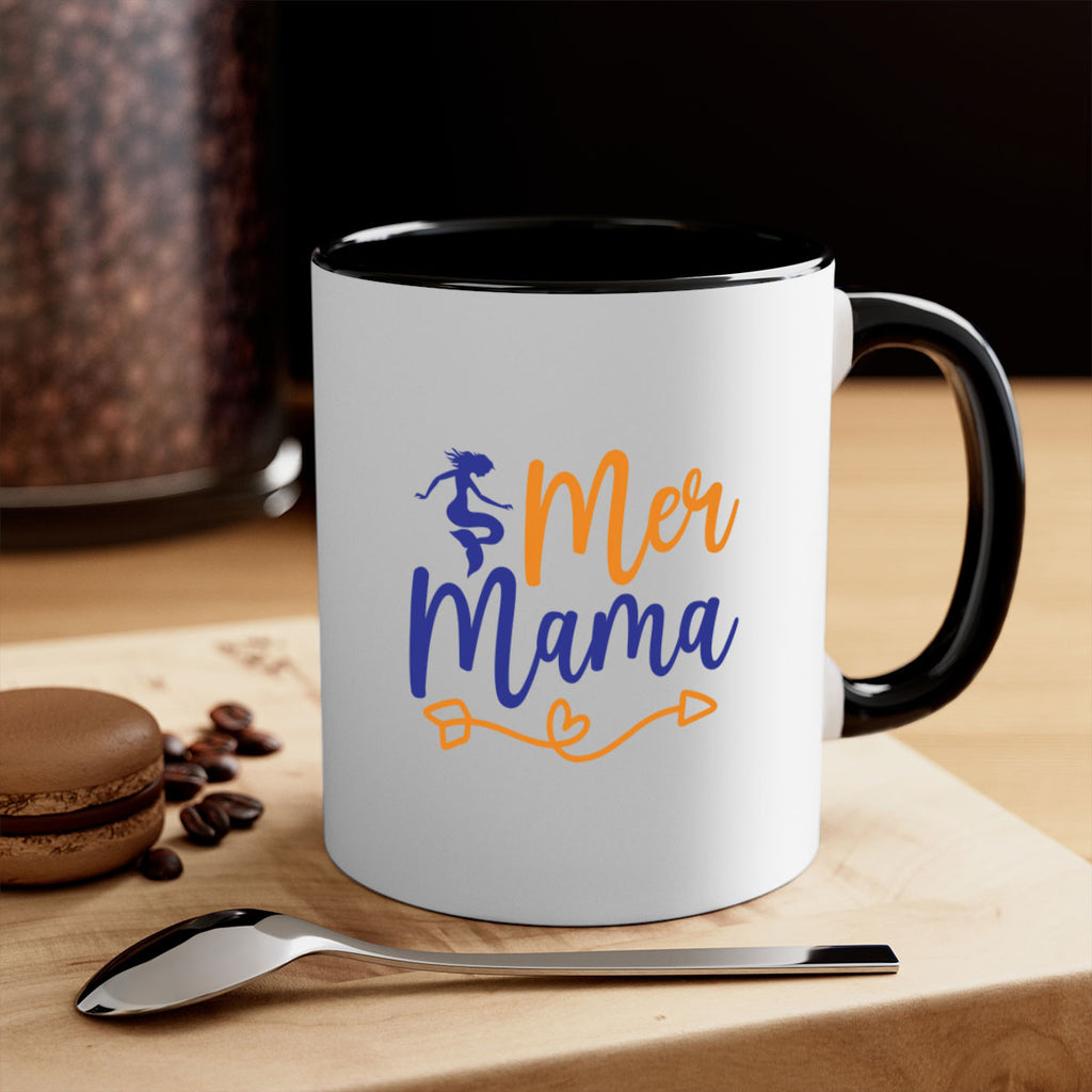 Mer Mama 331#- mermaid-Mug / Coffee Cup