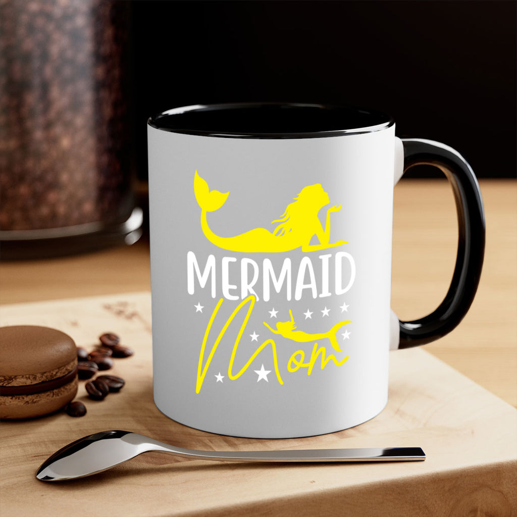 Mermaid Mom 370#- mermaid-Mug / Coffee Cup