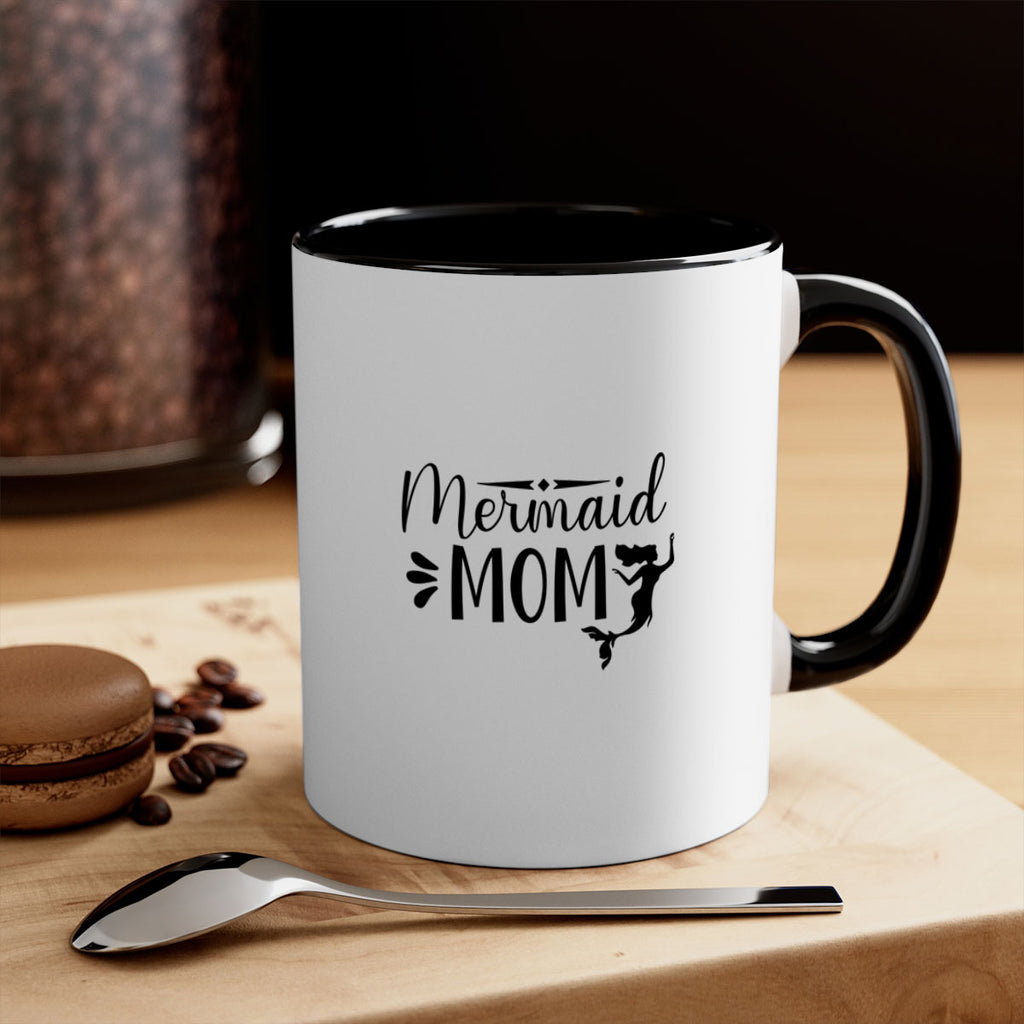 Mermaid Mom 372#- mermaid-Mug / Coffee Cup