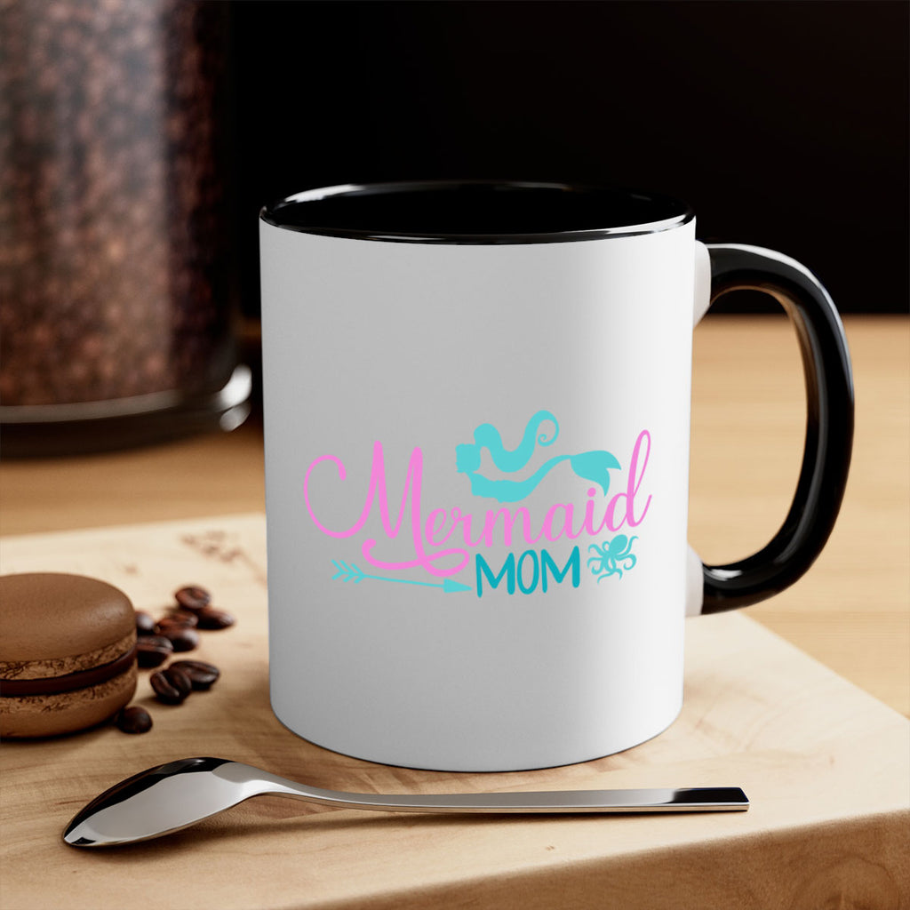 Mermaid Mom 374#- mermaid-Mug / Coffee Cup