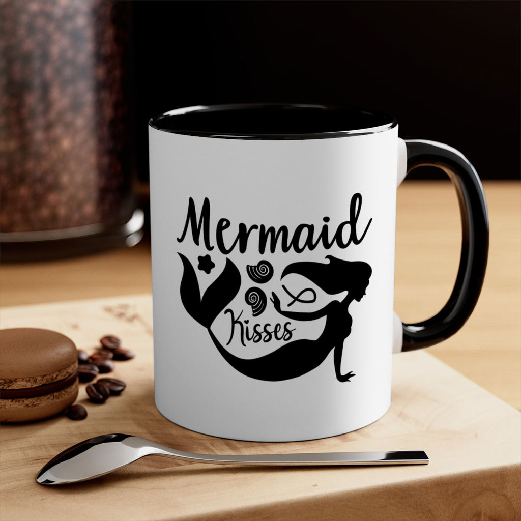 Mermaid kisses design 428#- mermaid-Mug / Coffee Cup