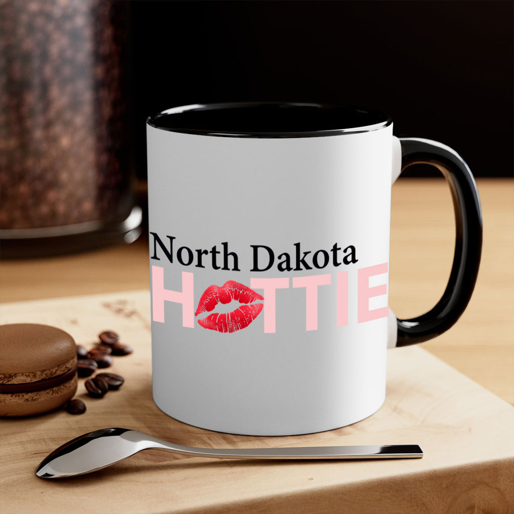 North Dakota Hottie With Red Lips 34#- Hottie Collection-Mug / Coffee Cup