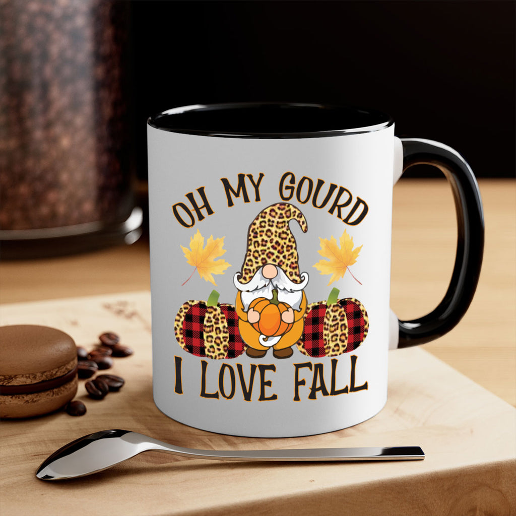 Oh My Gourd I Love Fall 456#- fall-Mug / Coffee Cup