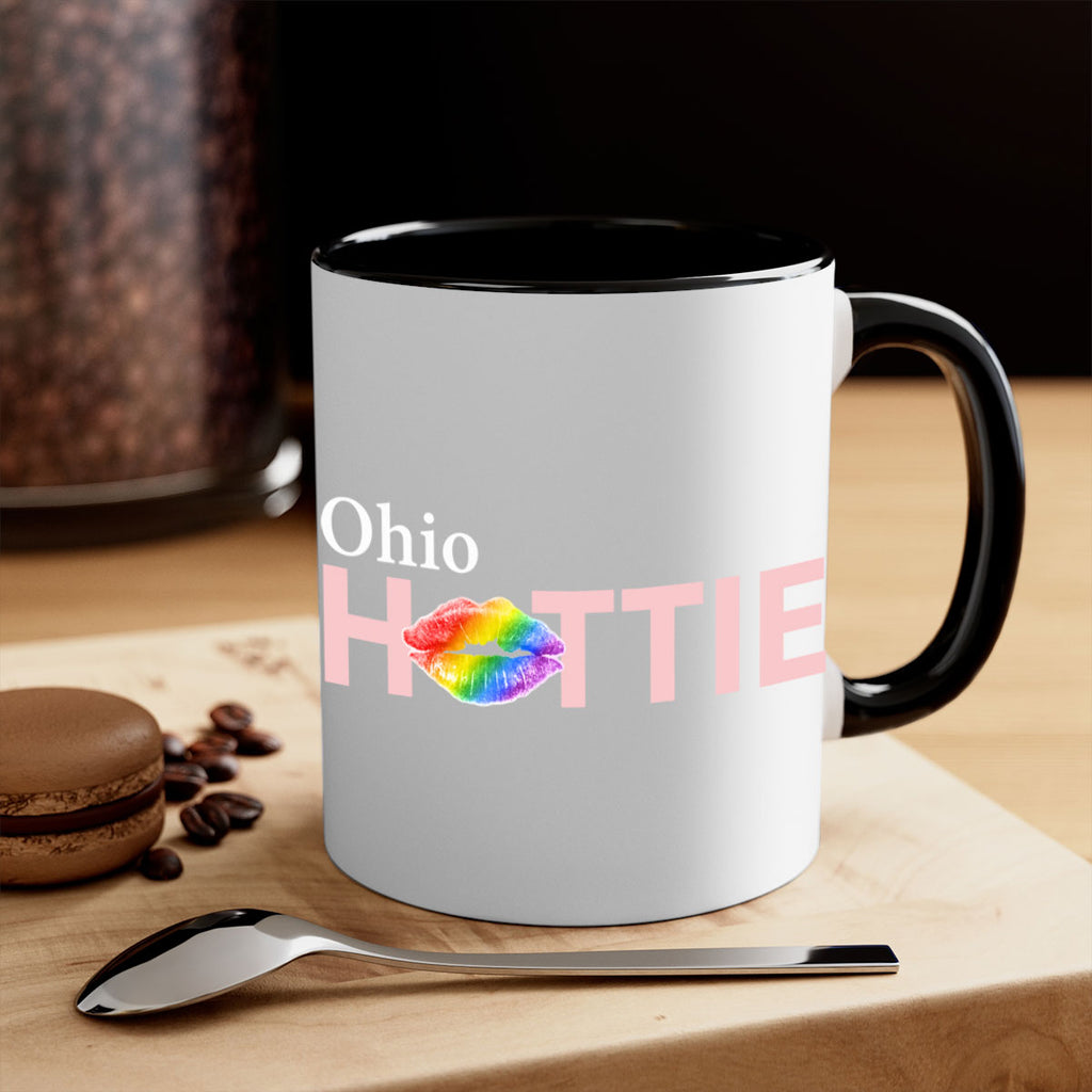 Ohio Hottie with rainbow lips 86#- Hottie Collection-Mug / Coffee Cup