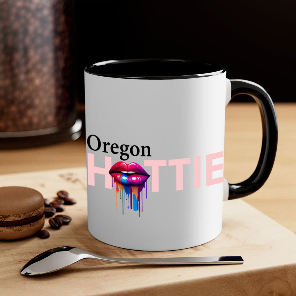 Oregon Hottie with dripping lips 37#- Hottie Collection-Mug / Coffee Cup