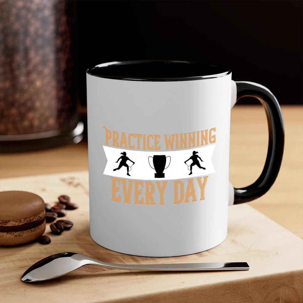 Practice winning every day 1922#- badminton-Mug / Coffee Cup