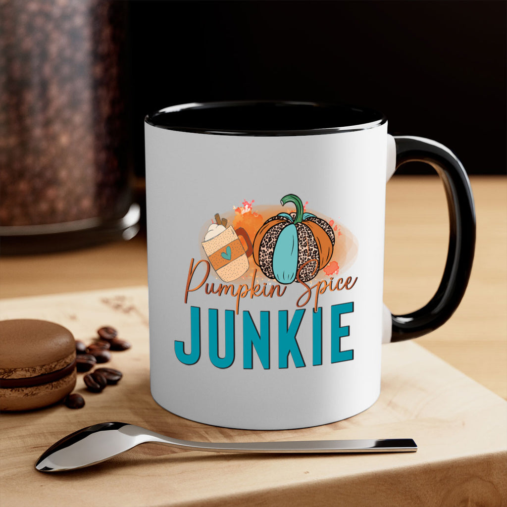 Pumpkin Spice Junkie 550#- fall-Mug / Coffee Cup