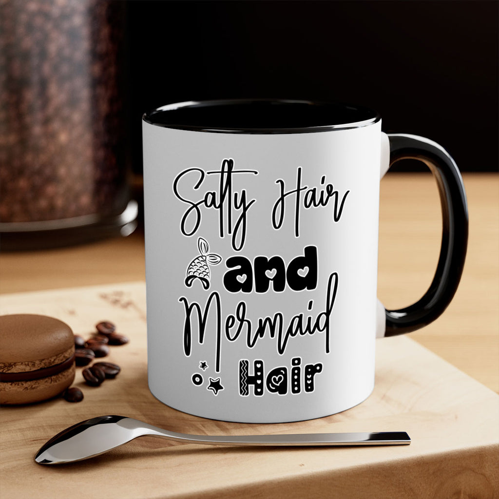 Salty Hair and Mermaid Hair 572#- mermaid-Mug / Coffee Cup