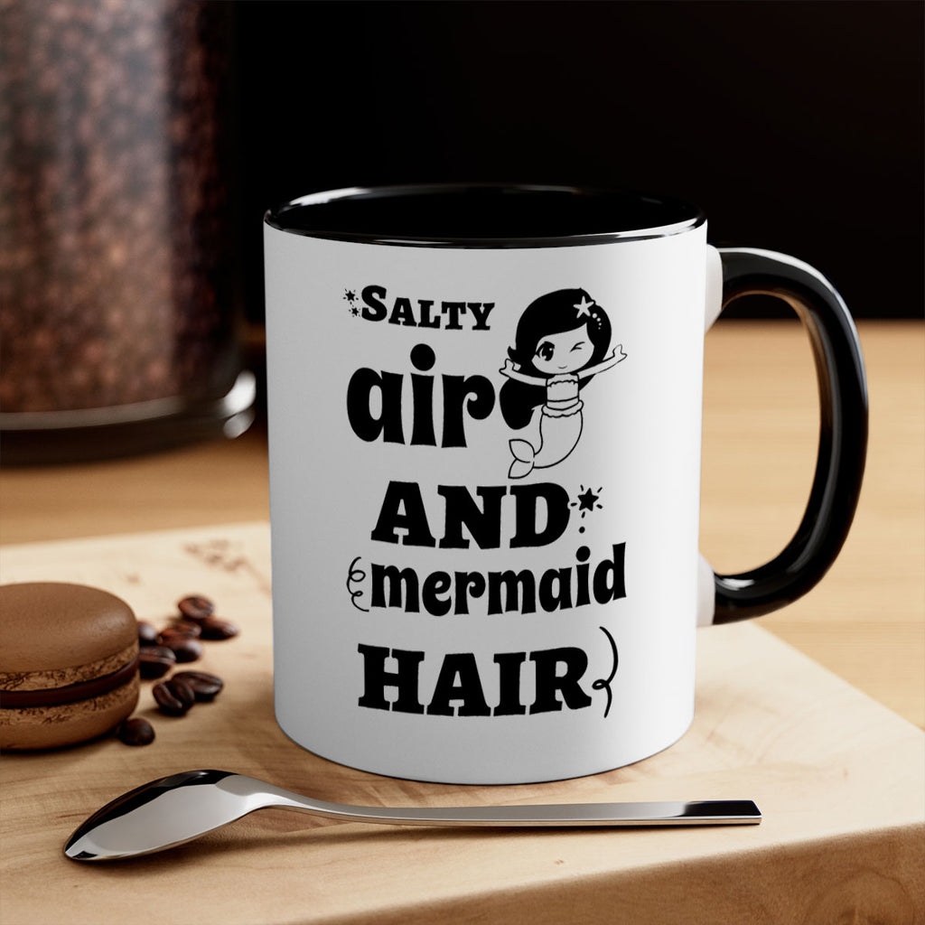 Salty air and mermaid hair 567#- mermaid-Mug / Coffee Cup