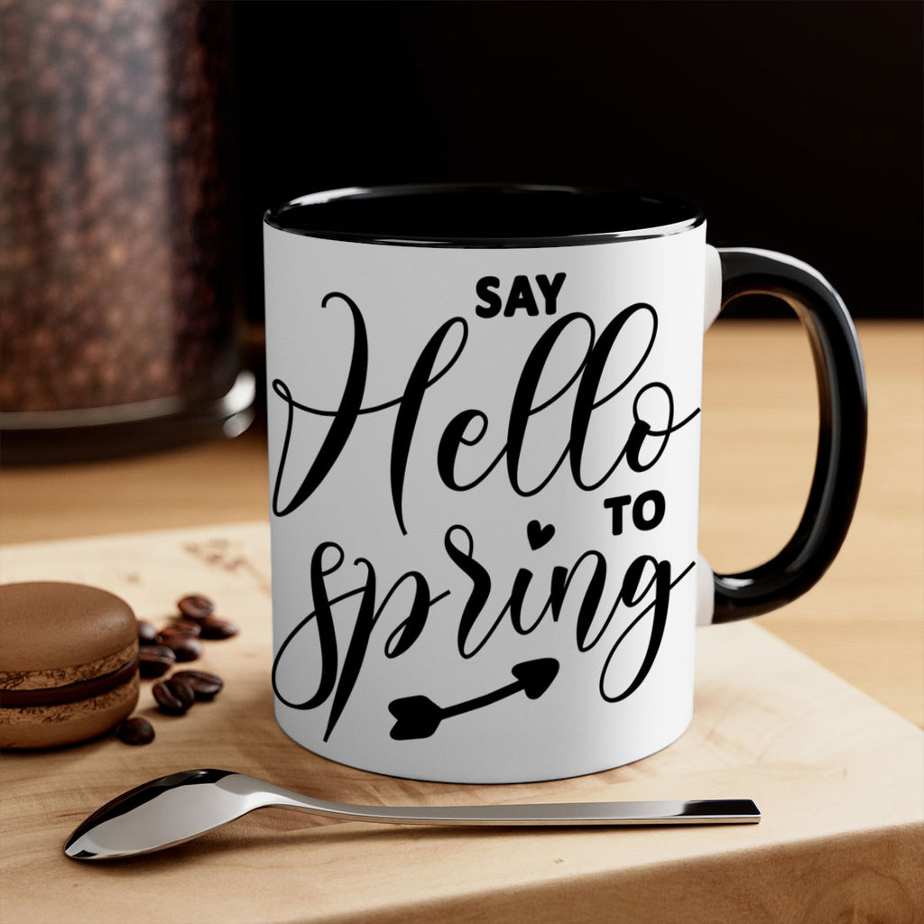 Say Hello to Spring402#- spring-Mug / Coffee Cup