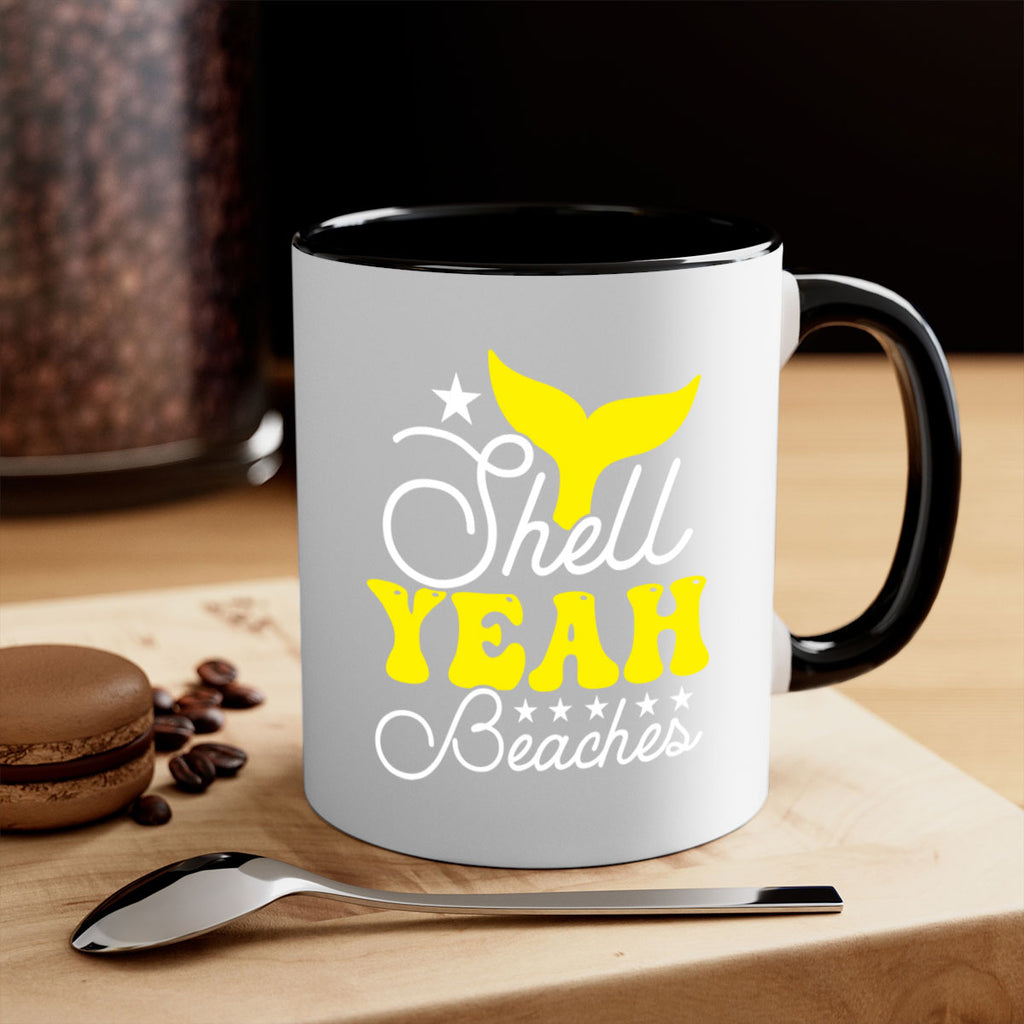 Shell Yeah Beaches 585#- mermaid-Mug / Coffee Cup