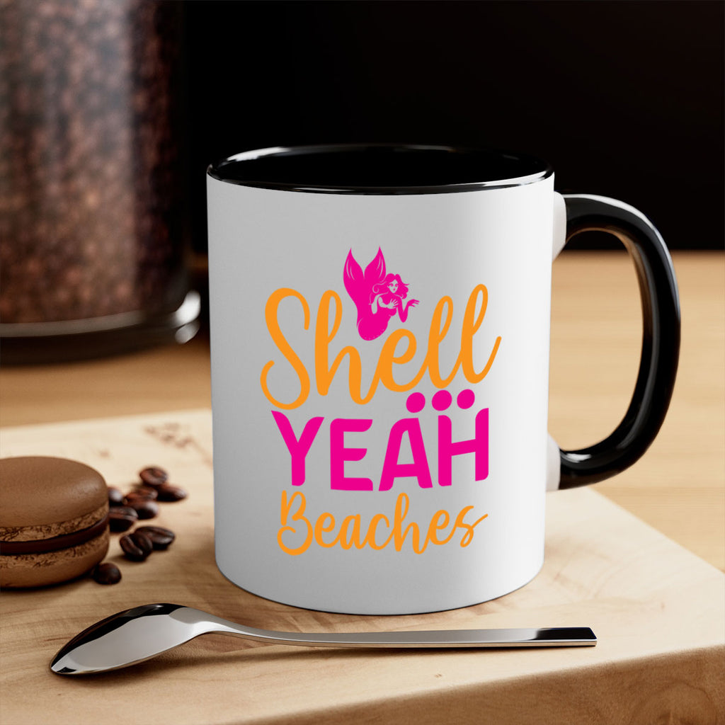 Shell Yeah Beaches 586#- mermaid-Mug / Coffee Cup