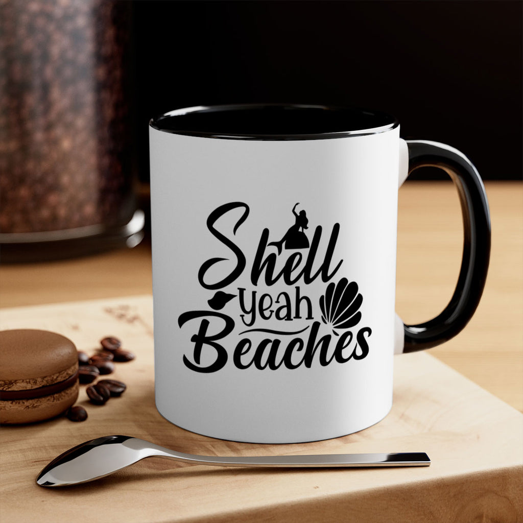 Shell Yeah Beaches 589#- mermaid-Mug / Coffee Cup