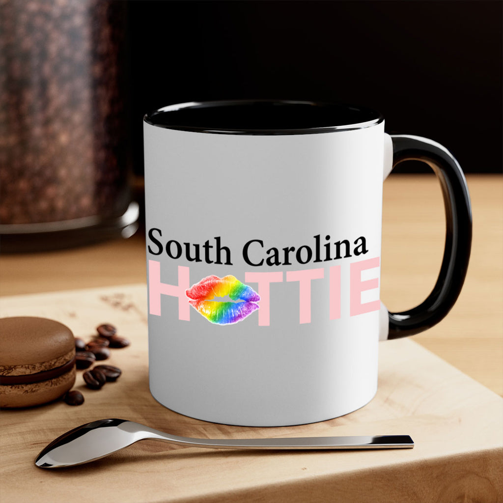 South Carolina Hottie with rainbow lips 40#- Hottie Collection-Mug / Coffee Cup