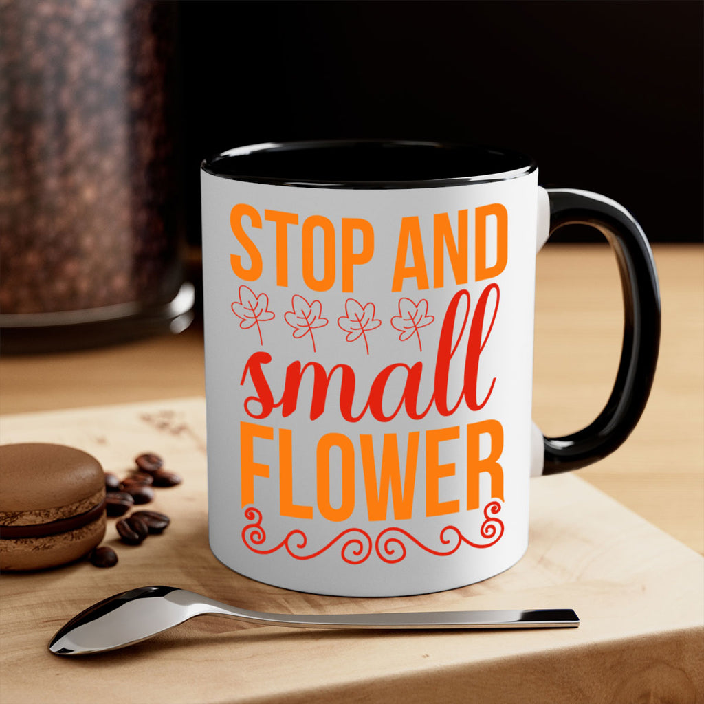 Stop and small flower 522#- spring-Mug / Coffee Cup
