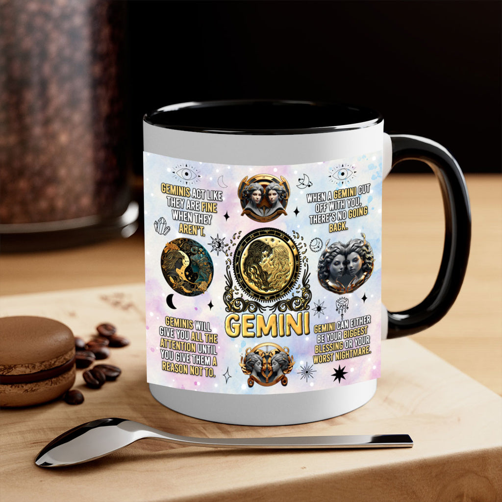 StraightGemini 472#- zodiac-Mug / Coffee Cup