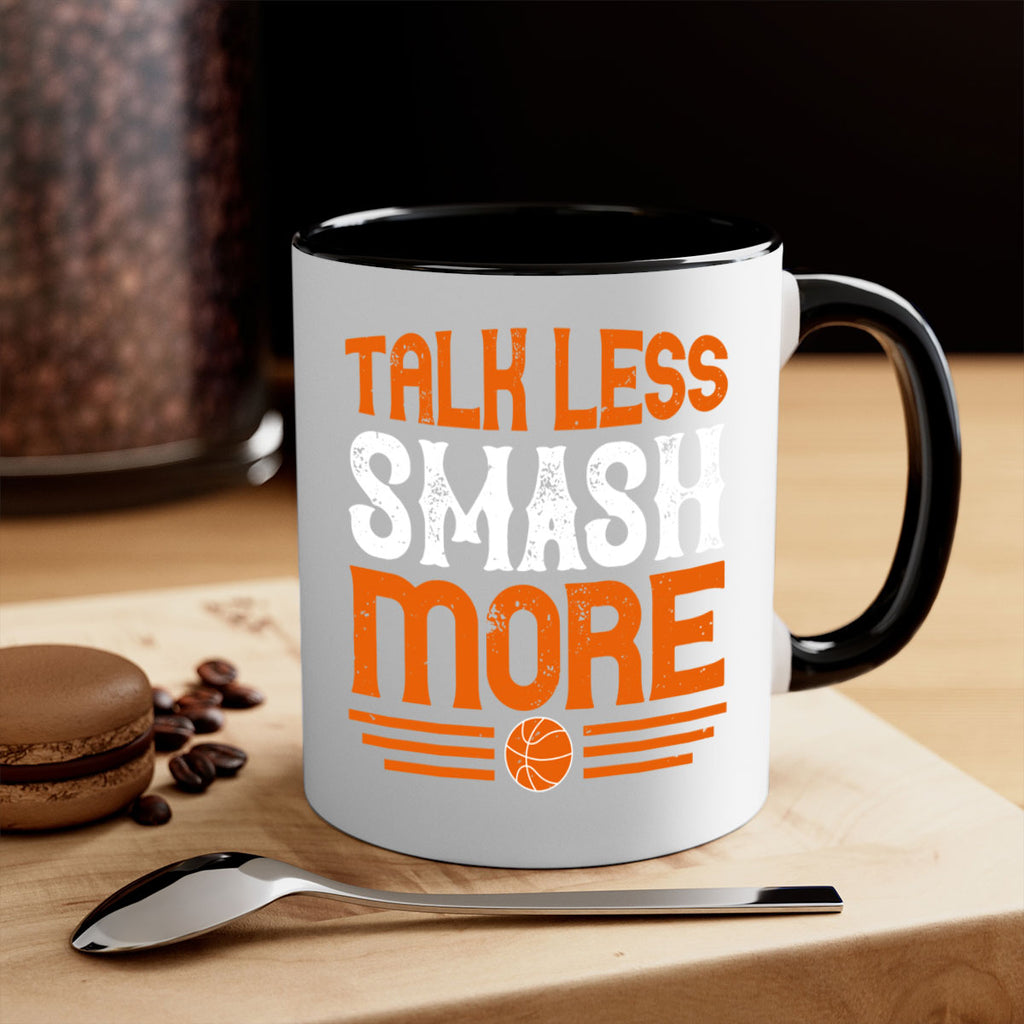 Talk less smash more 1777#- basketball-Mug / Coffee Cup