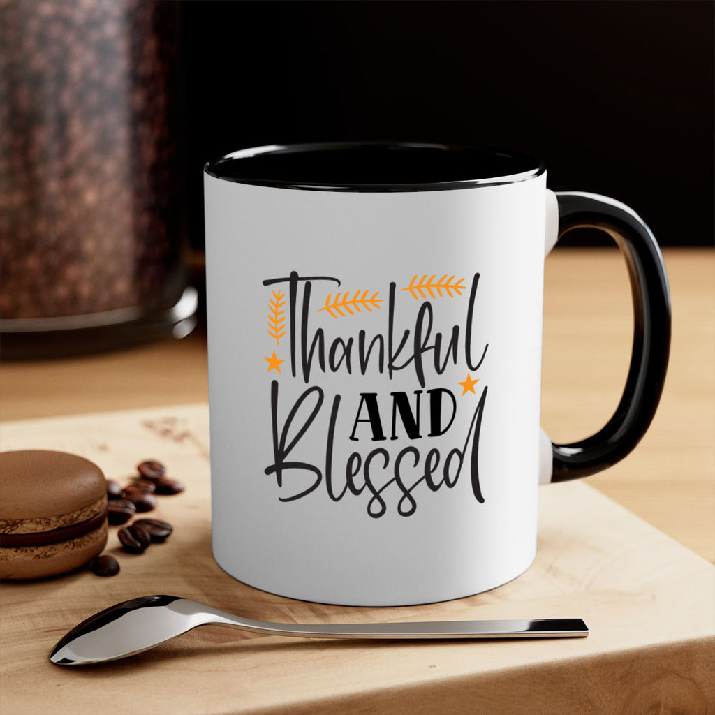 Thankfulandblessed 608#- fall-Mug / Coffee Cup