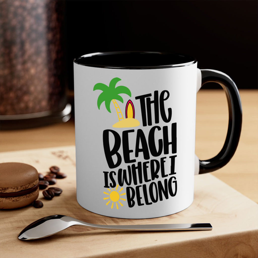 The Beach Is Where I Belong Style 11#- Summer-Mug / Coffee Cup