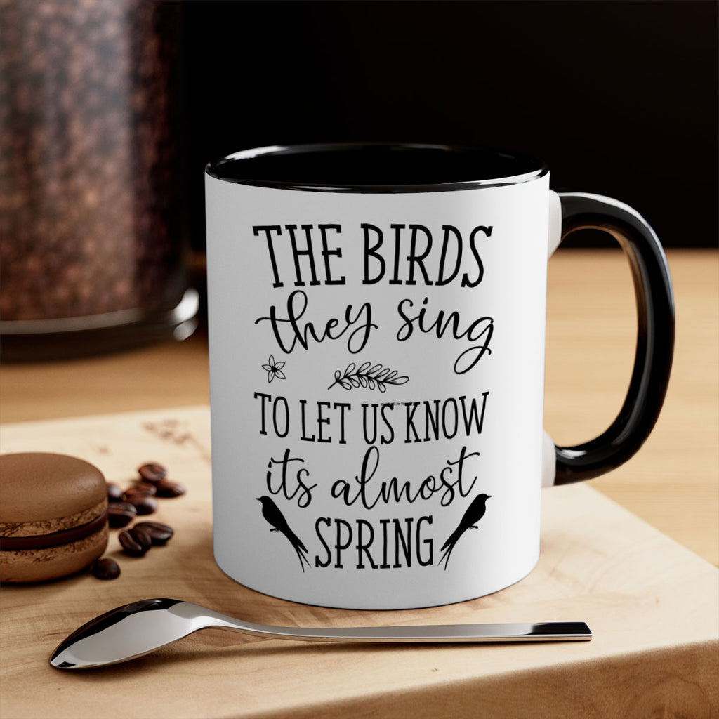 The birds they sing to 543#- spring-Mug / Coffee Cup