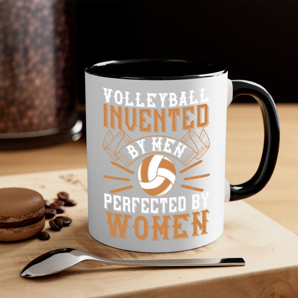 Volleyball Invented by men perfected by women Style 119#- volleyball-Mug / Coffee Cup