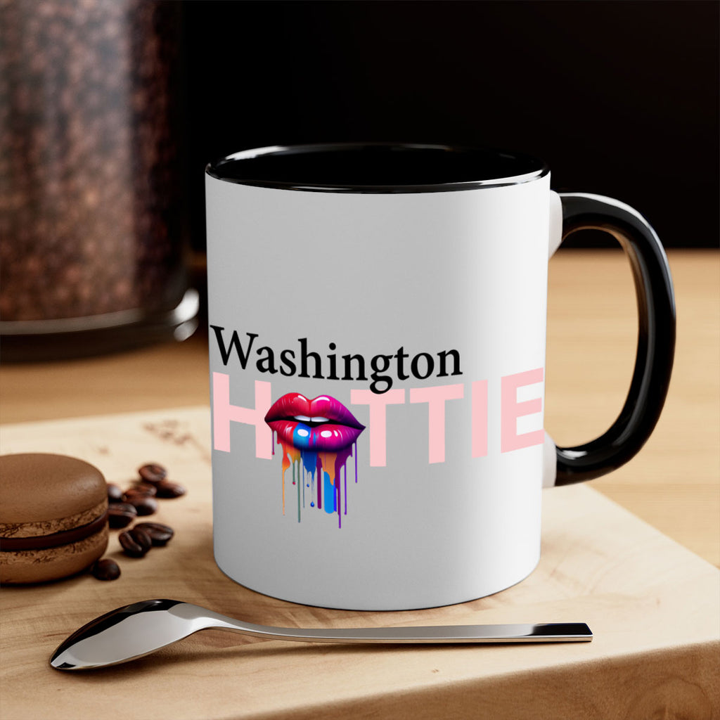 Washington Hottie with dripping lips 47#- Hottie Collection-Mug / Coffee Cup
