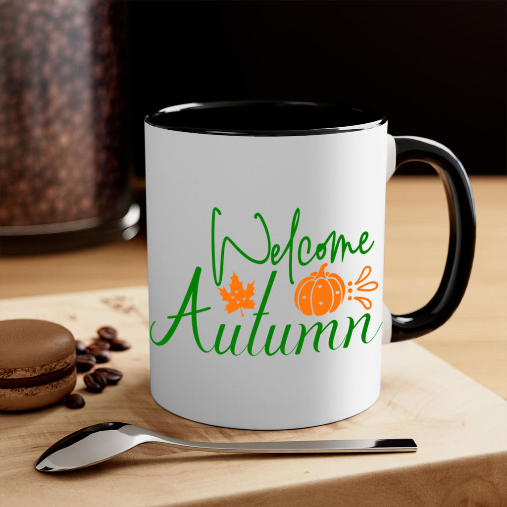Welcome Autumn 627#- fall-Mug / Coffee Cup