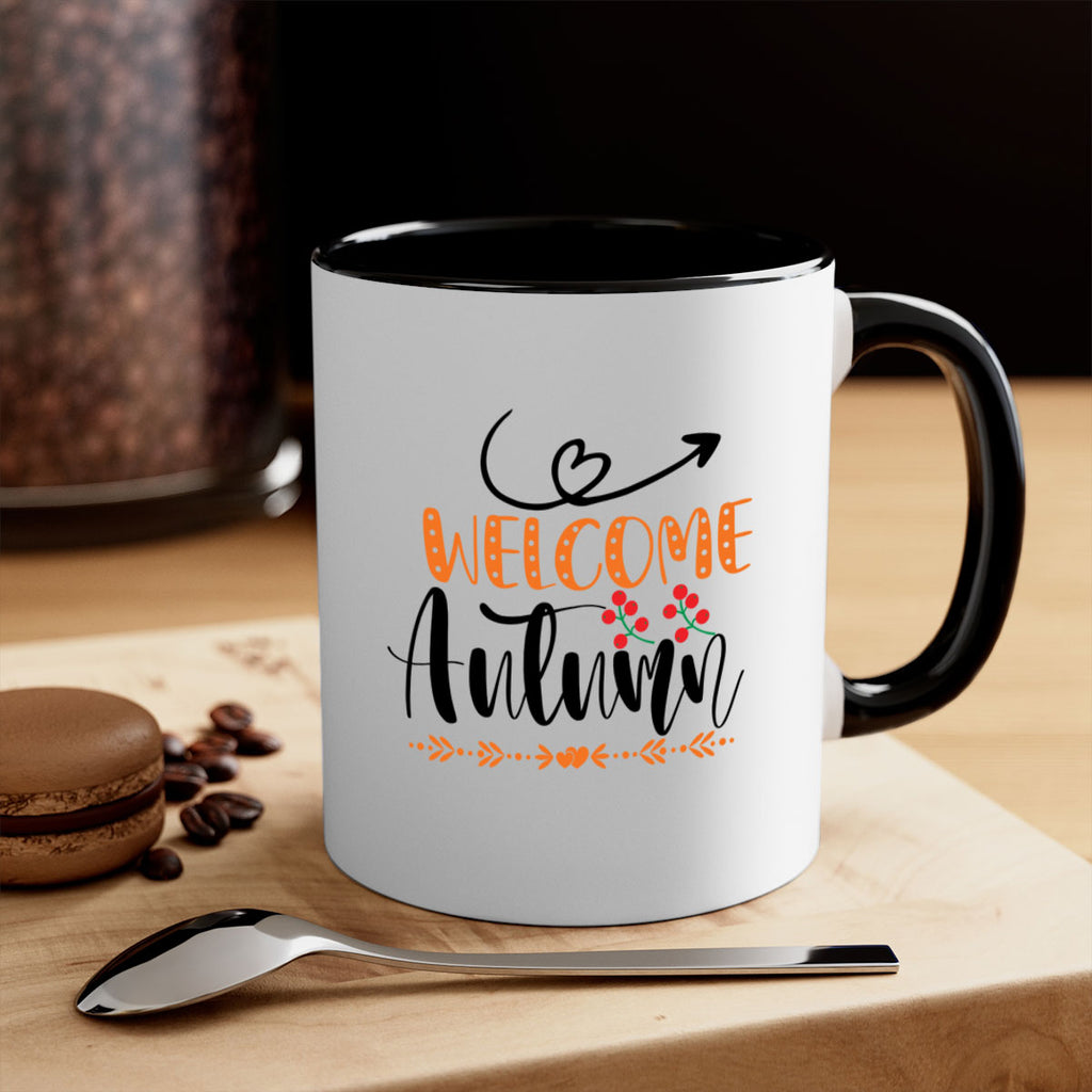 Welcome Autumn 628#- fall-Mug / Coffee Cup