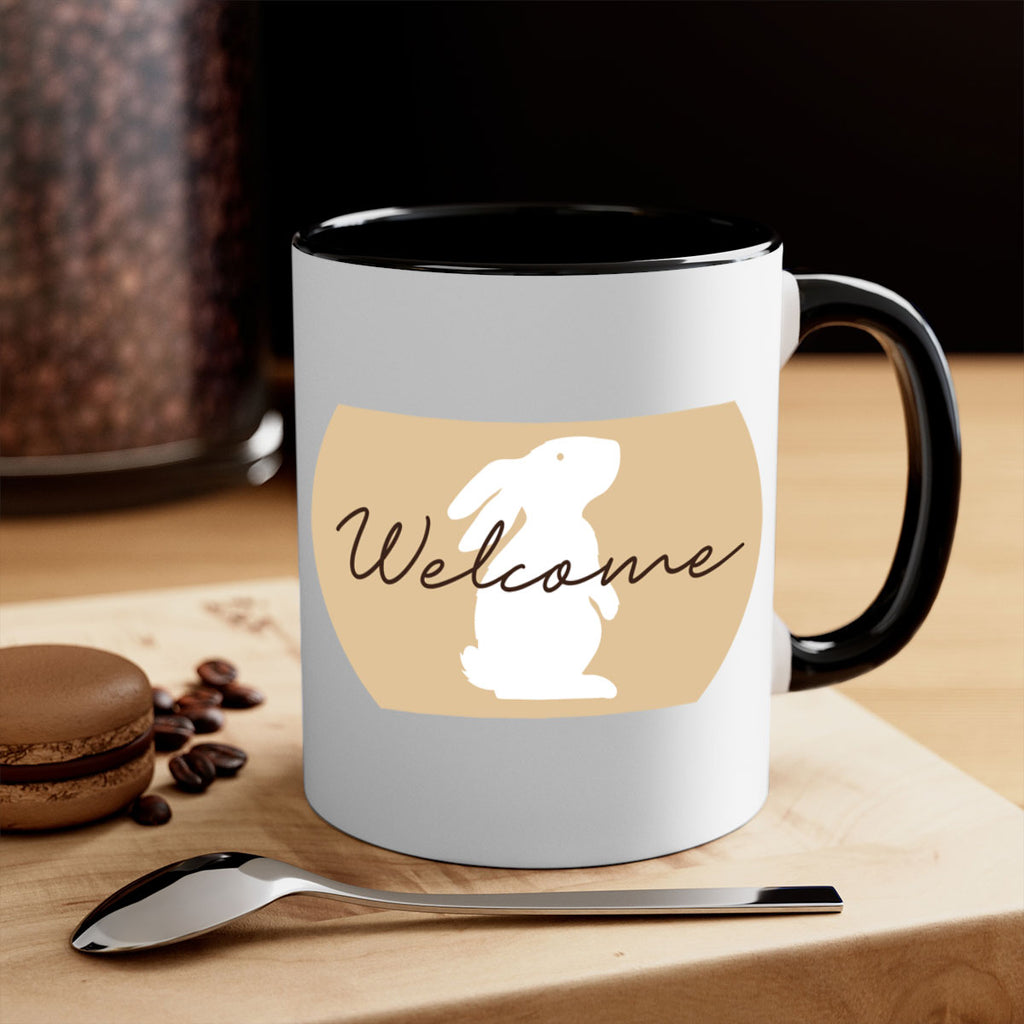 Welcome Bunny569#- spring-Mug / Coffee Cup
