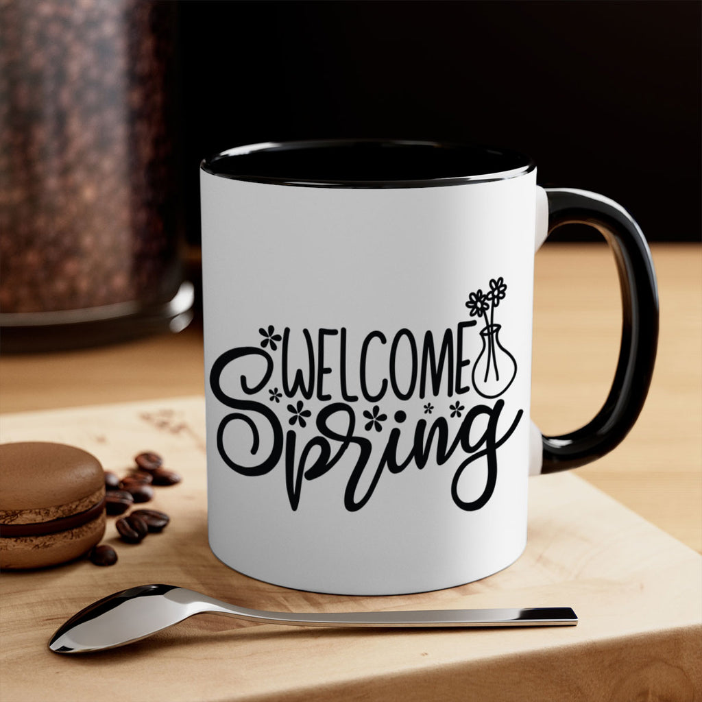 Welcome spring  design 599#- spring-Mug / Coffee Cup