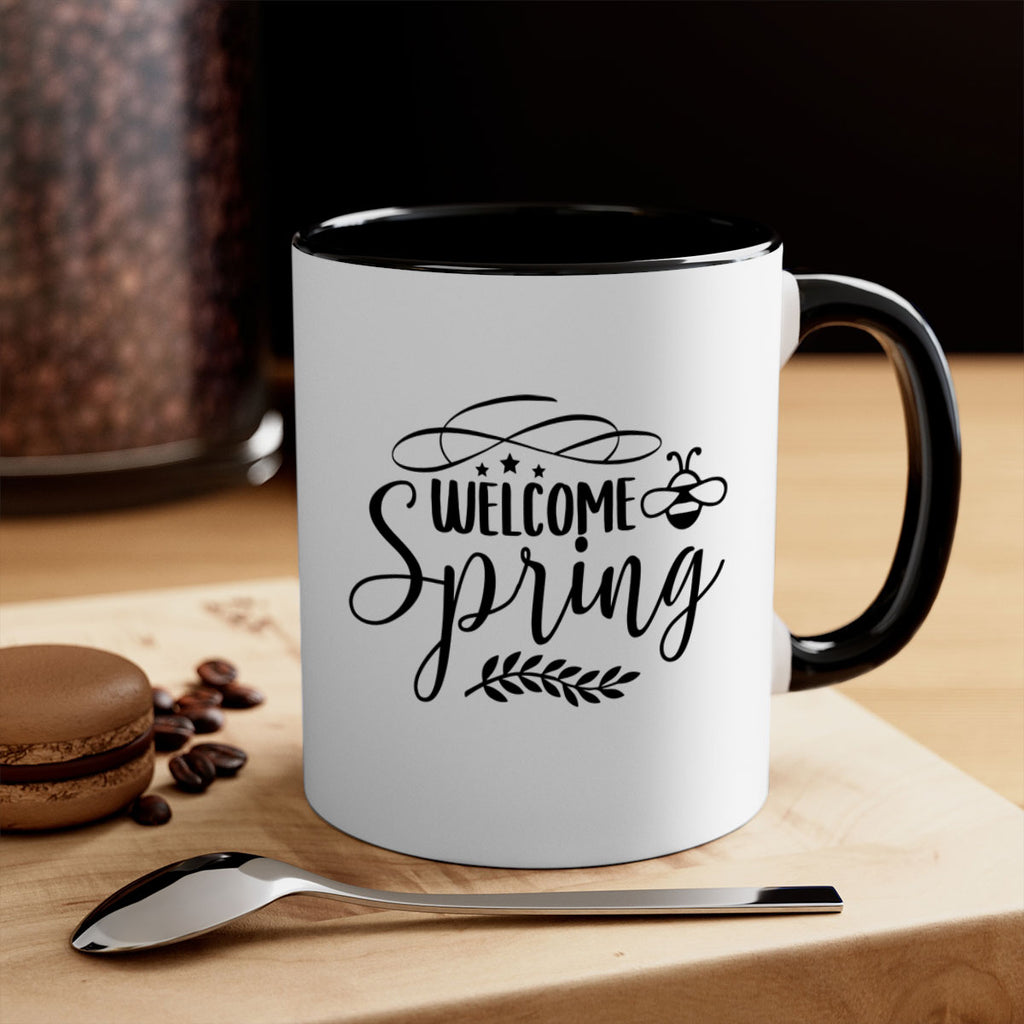 Welcome spring design  594#- spring-Mug / Coffee Cup