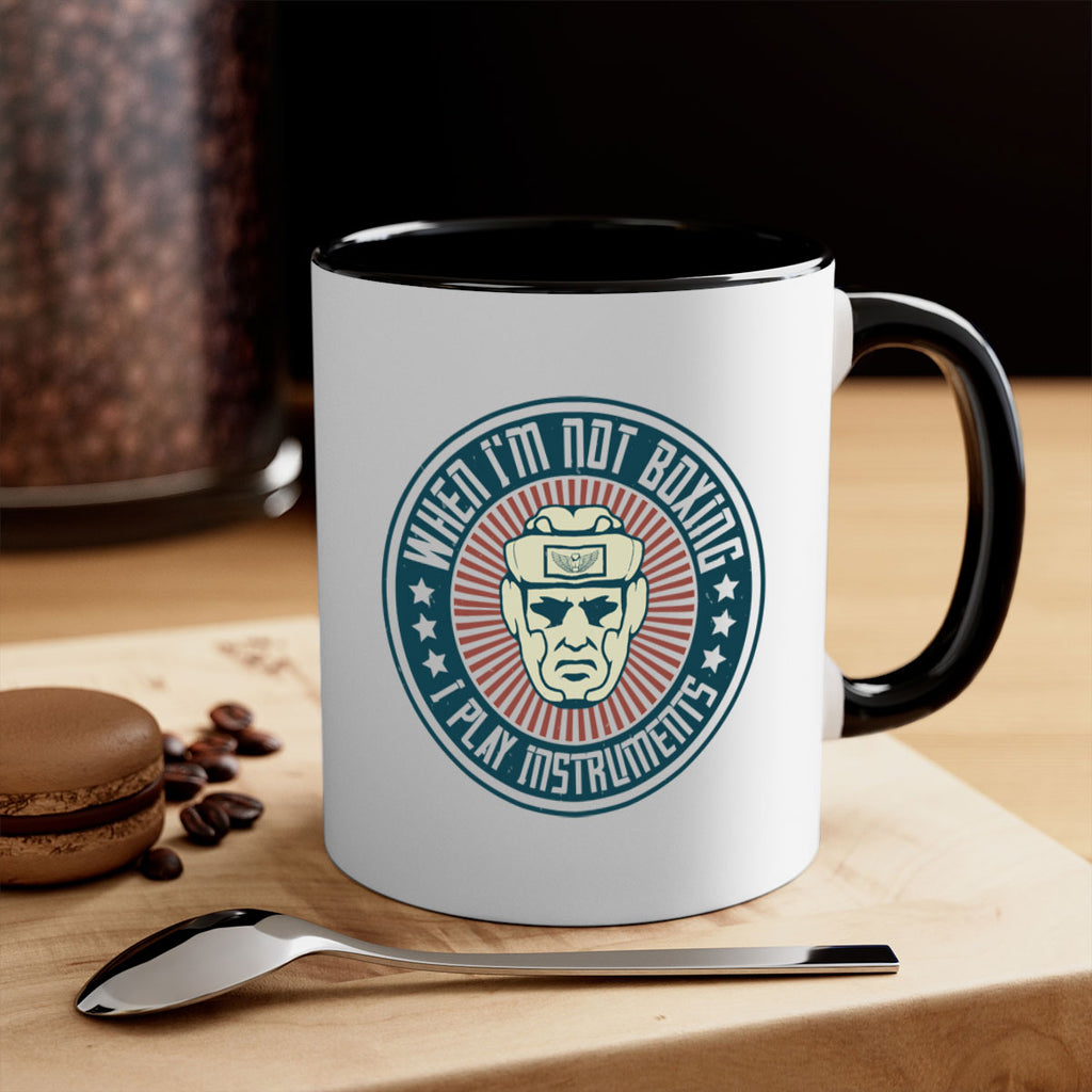 When Im not boxing I play instruments 1754#- boxing-Mug / Coffee Cup