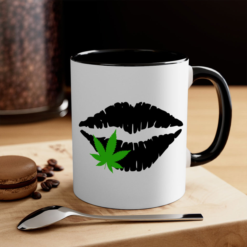 cannabis lips 47#- marijuana-Mug / Coffee Cup