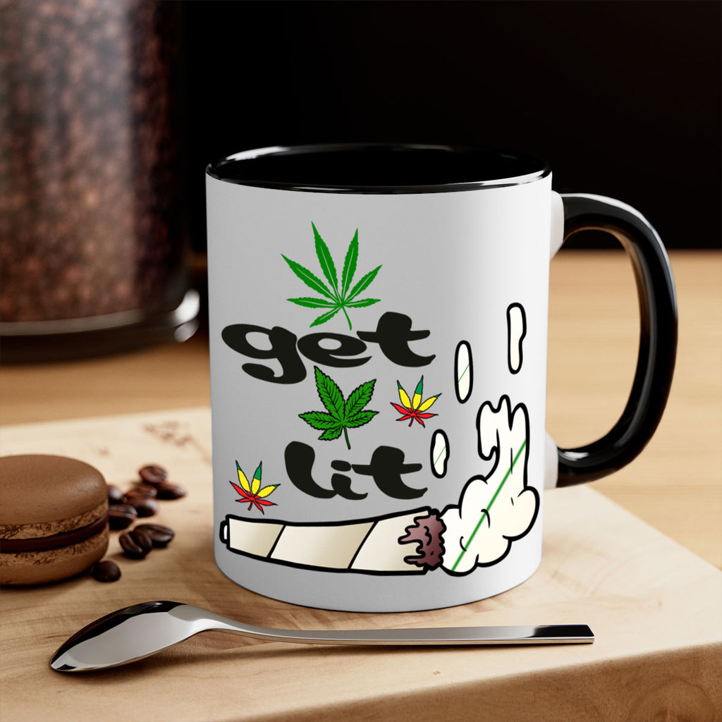get lit 91#- marijuana-Mug / Coffee Cup