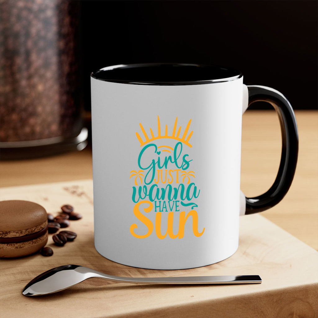 girls just wanna have sun Style 102#- Summer-Mug / Coffee Cup