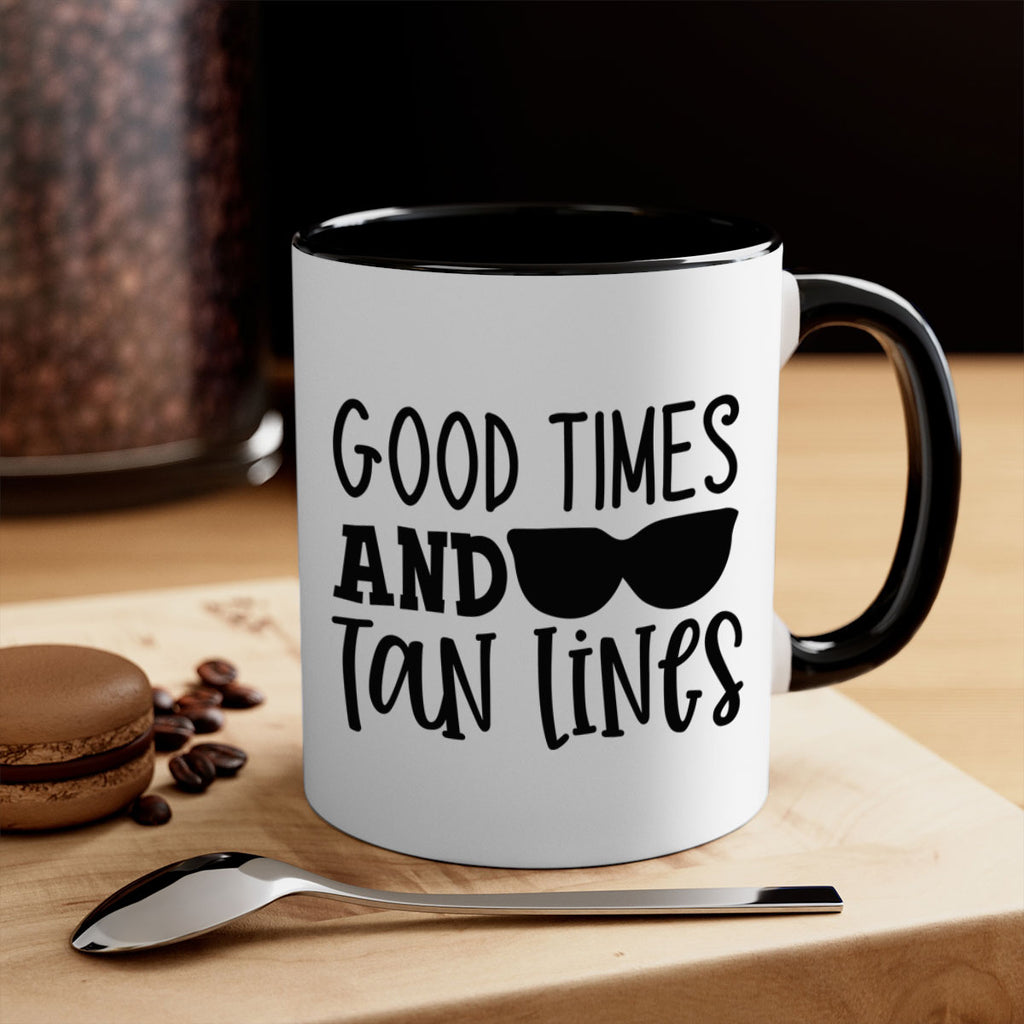 good times and tan lines Style 99#- Summer-Mug / Coffee Cup