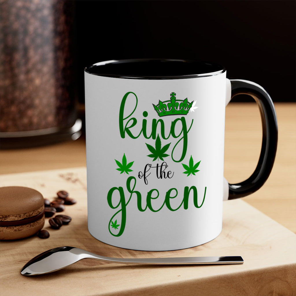 king of the green 177#- marijuana-Mug / Coffee Cup
