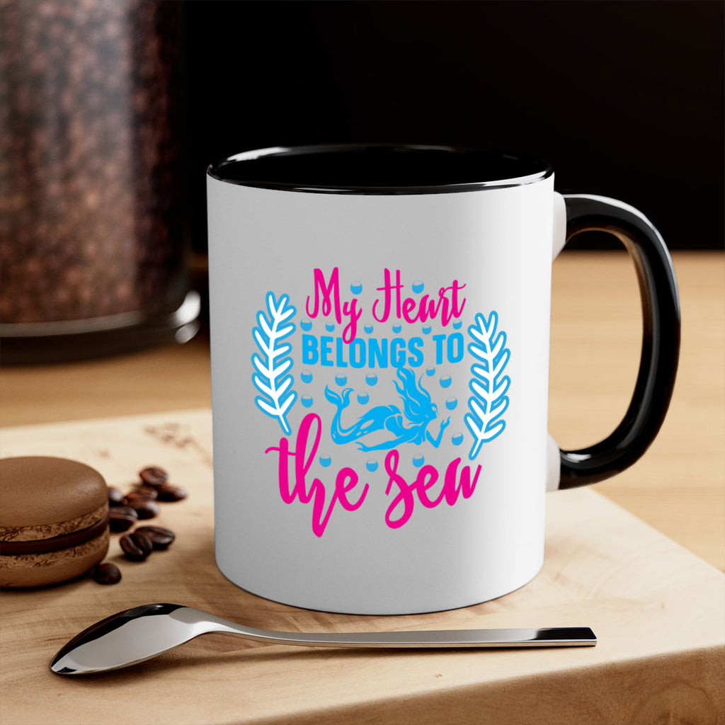 my heart belongs to the sea 516#- mermaid-Mug / Coffee Cup