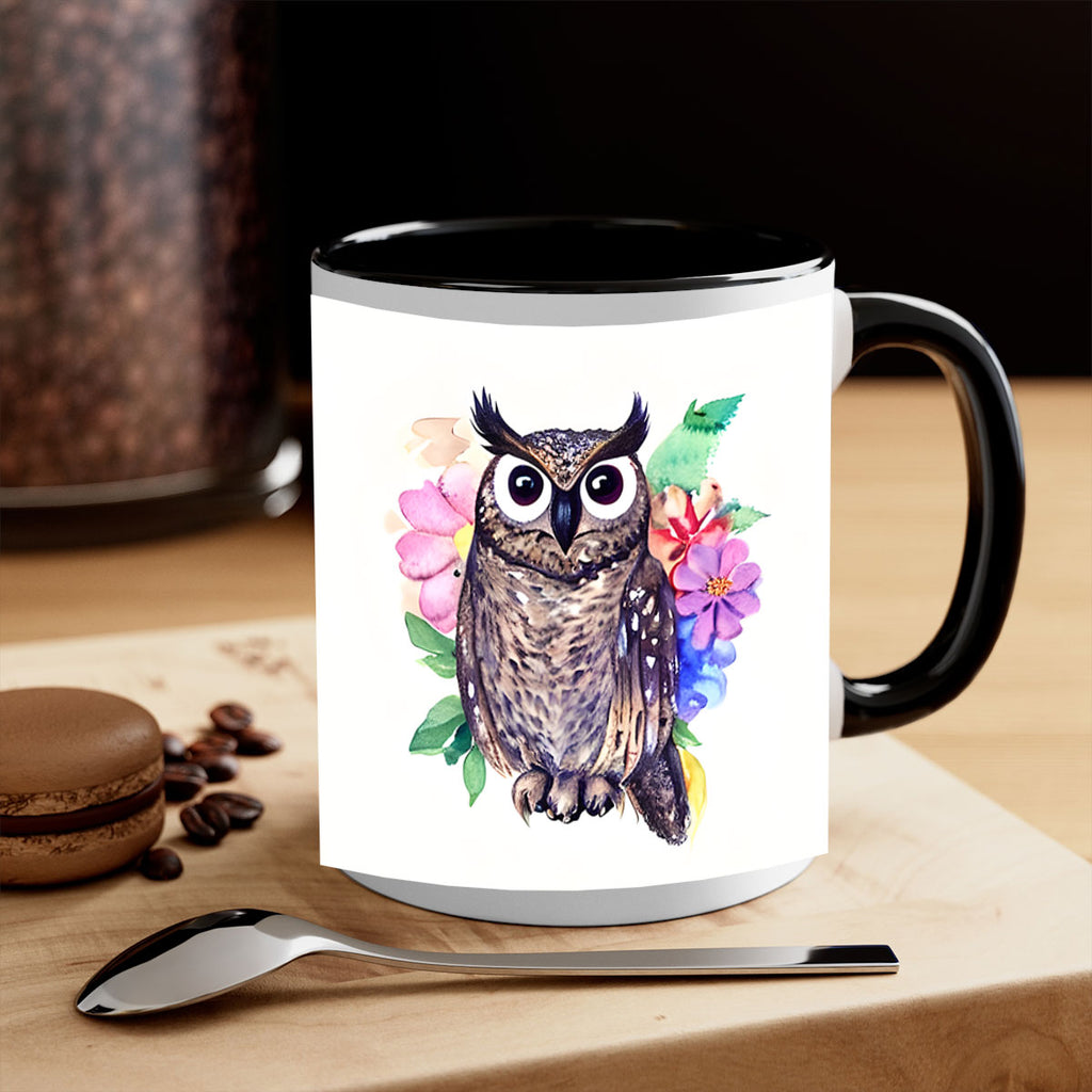 owl 3#- owl-Mug / Coffee Cup
