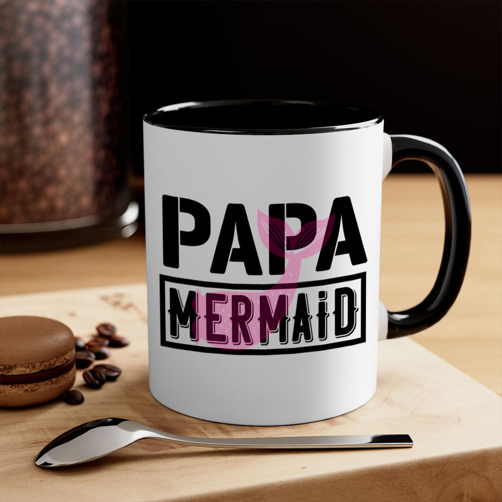 papa mermaid 533#- mermaid-Mug / Coffee Cup