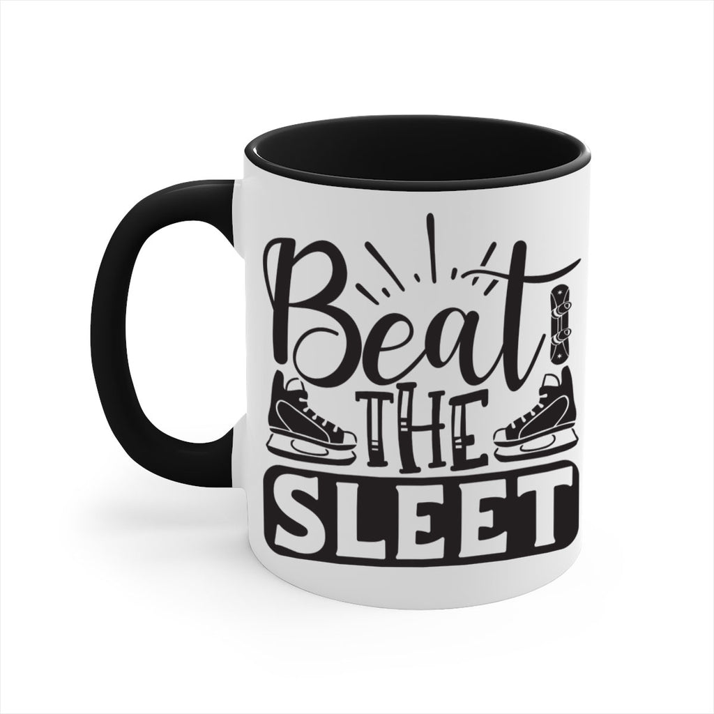 Beat the sleet 24#- winter-Mug / Coffee Cup