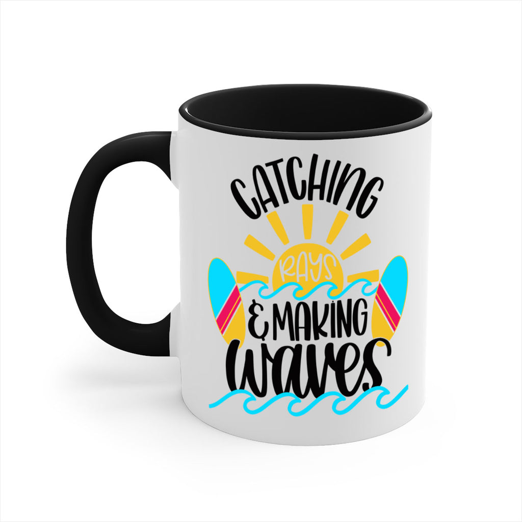 Catching Rays Making Waves Style 49#- Summer-Mug / Coffee Cup